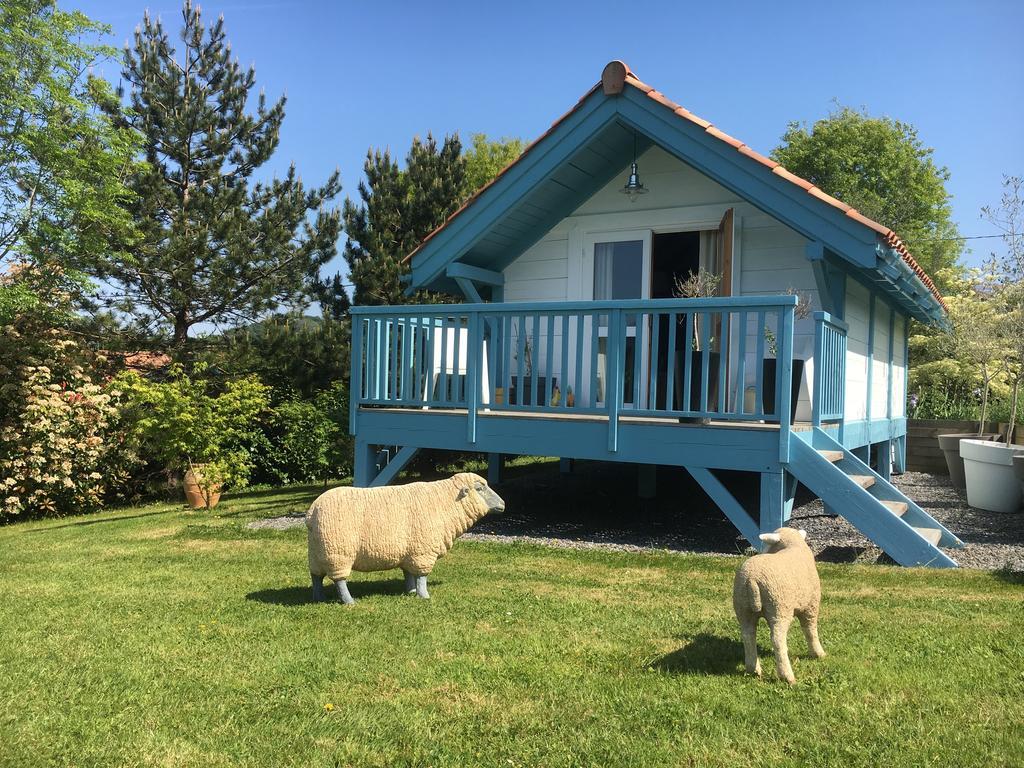 Les Volets Bleus Bed & Breakfast Arcangues Eksteriør bilde